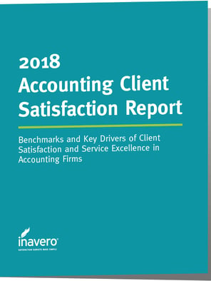 2018 Accounting Client Satisfaction Report - retain clients and win new accounts by maximizing service quality.